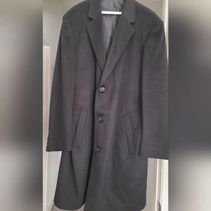 Man's wool/cashmere coat